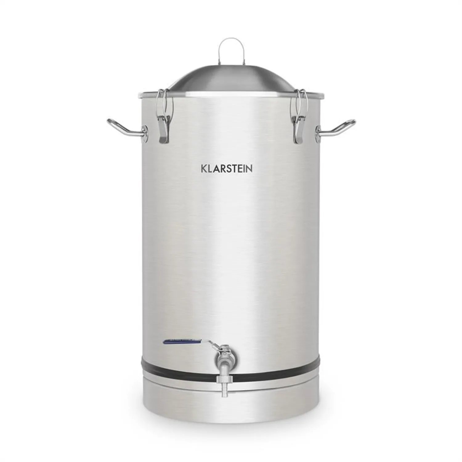 مخزن تخمیر 25 لیتری استیل کلارشتاین آلمانklarstein Maischfest Fermenter ضد زنگ با درب قفل‌ دار و شیر تخلیه